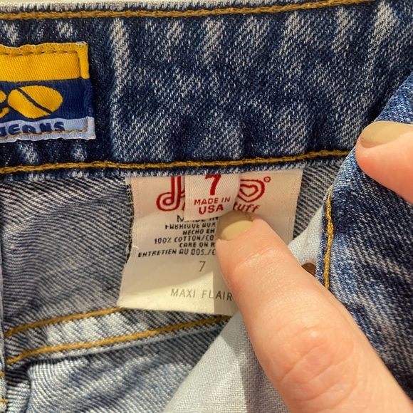 JNCO Jeans Girlie Stuff Maxi Flair Bellbottom - Picture 5 of 10